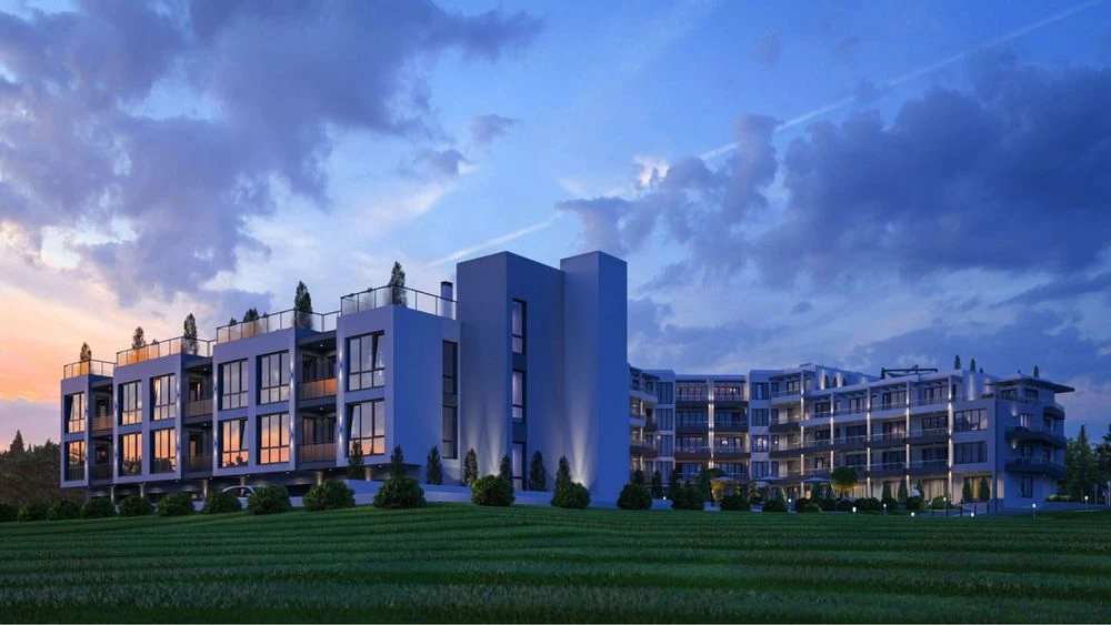 Апартаменты 70 м² в новом комплексе на Солнечном Берегу, завершено