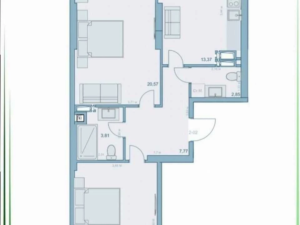 Apartment. Stepan Rudanskogo Street, Kyiv