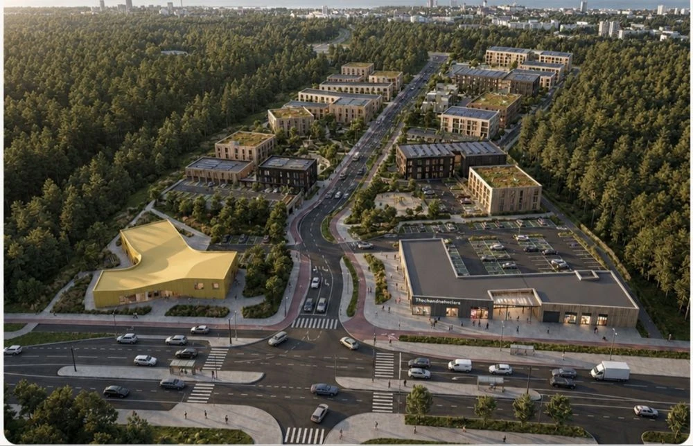 Естонія Продаж землі земля під житловий масив з затверженим