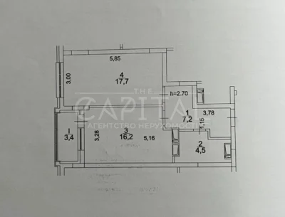 Продаж Квартира вул. Вишгородська 45Ж Оболонський ЖК Паркове