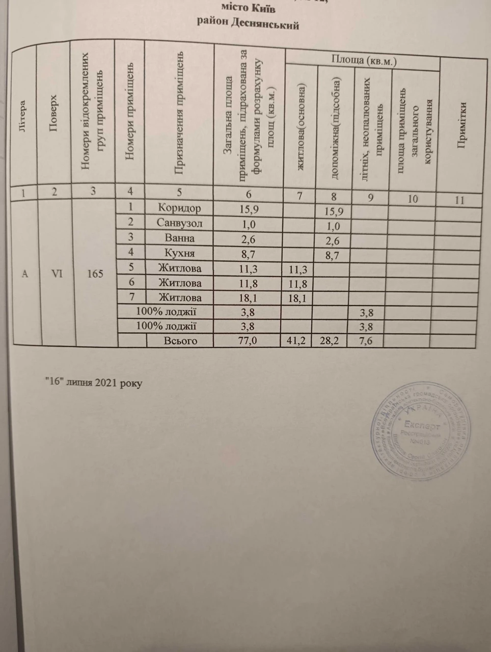 Продаж 3-к Векентія Беретті б.12 Троещiна 6/9 эт