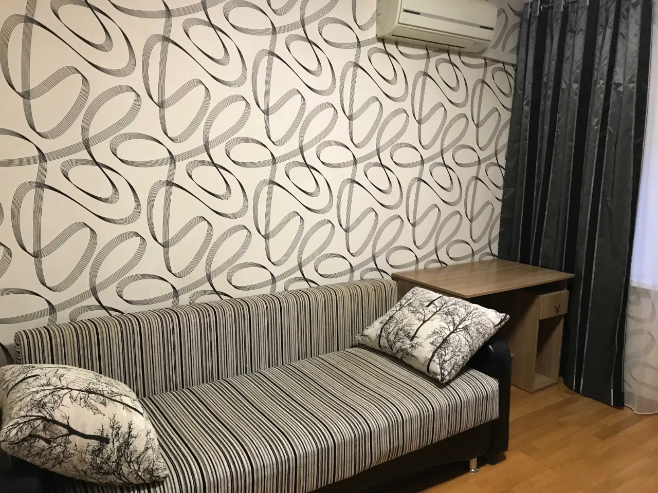 Rent a spacious two-bedroom apartment with modern renovation in Yefr