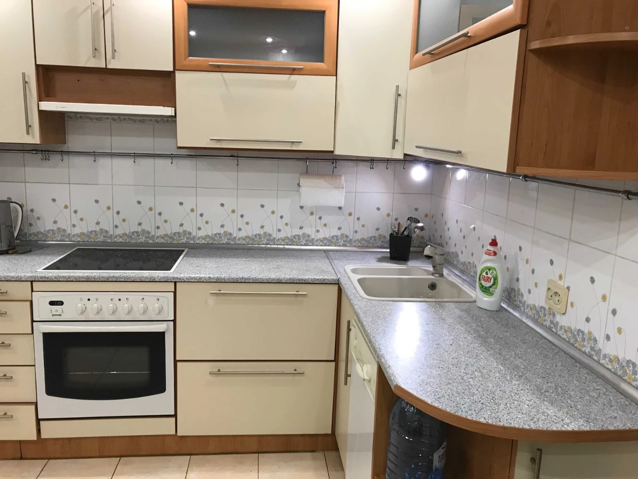 Rent a spacious two-bedroom apartment with modern renovation in Yefr