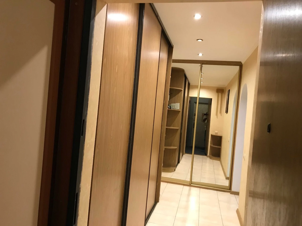 Rent a spacious two-bedroom apartment with modern renovation in Yefr