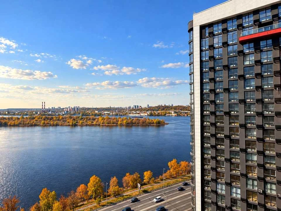 Apartment. Дніproska nabrezhna vul.