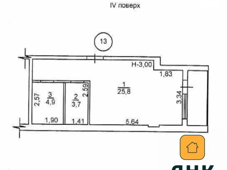 Продается Квартира в ЖК "Великий Фонтан"