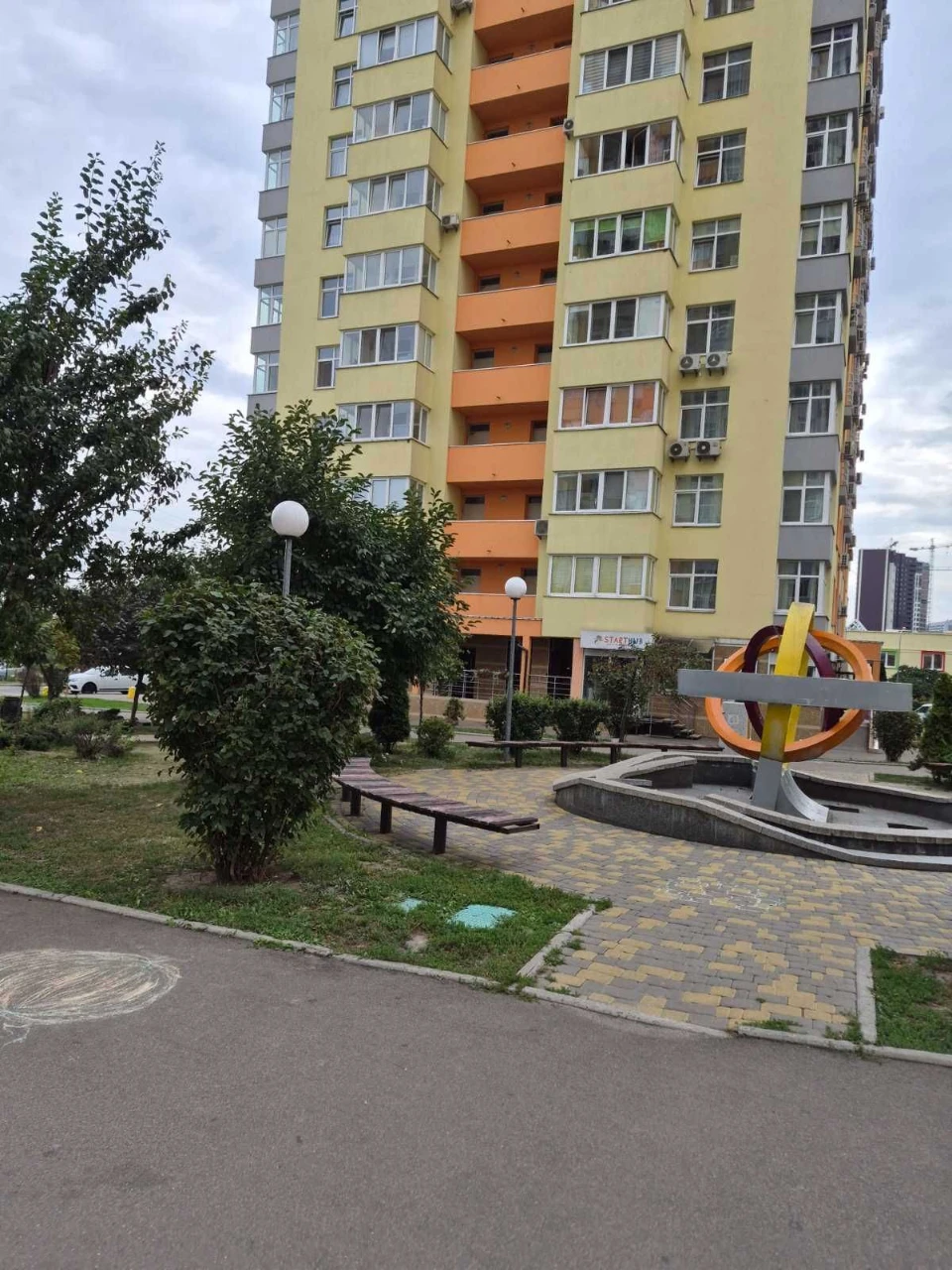 Просторная 2-комнатная квартира в ЖК "Яскравий".