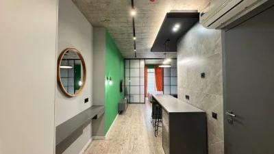 Shevchenko Avenue, Olympic Residence. Stylish studio with a panoramic view.