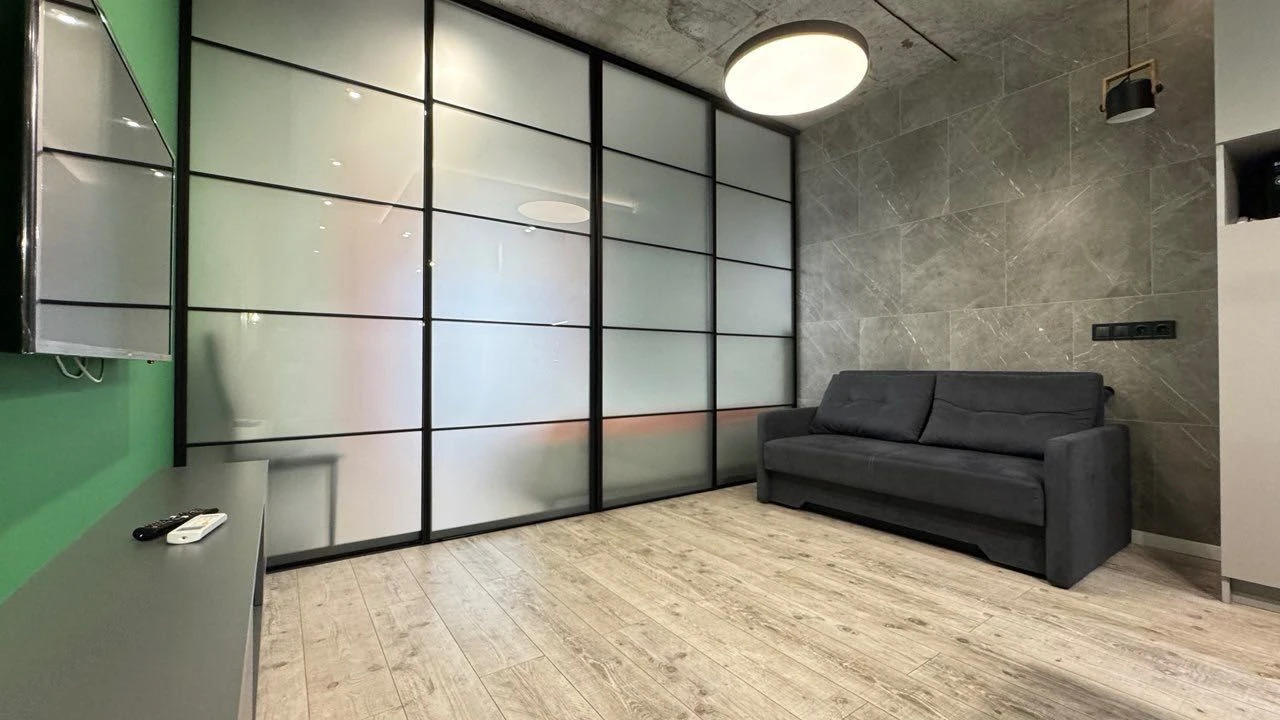 Shevchenko Avenue, Olympic Residence. Stylish studio with a panoramic view.