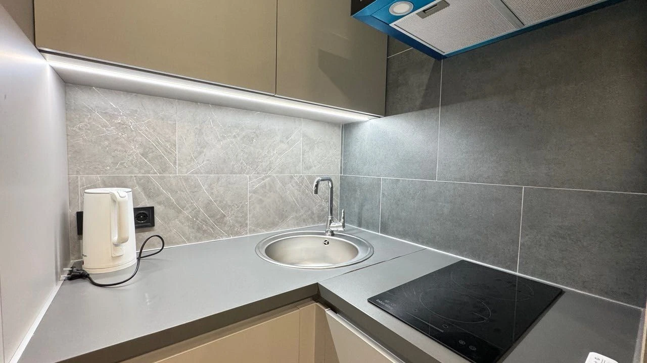 Shevchenko Avenue, Olympic Residence. Stylish studio with a panoramic view.