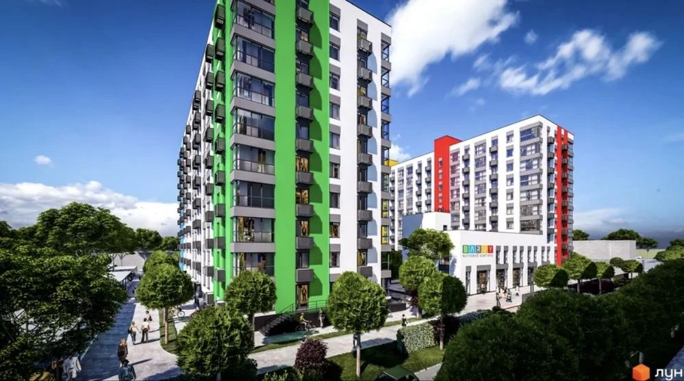 For sale 2-room apartment 47 sq.m. in the Barvy residential complex. Possible sale without cash.