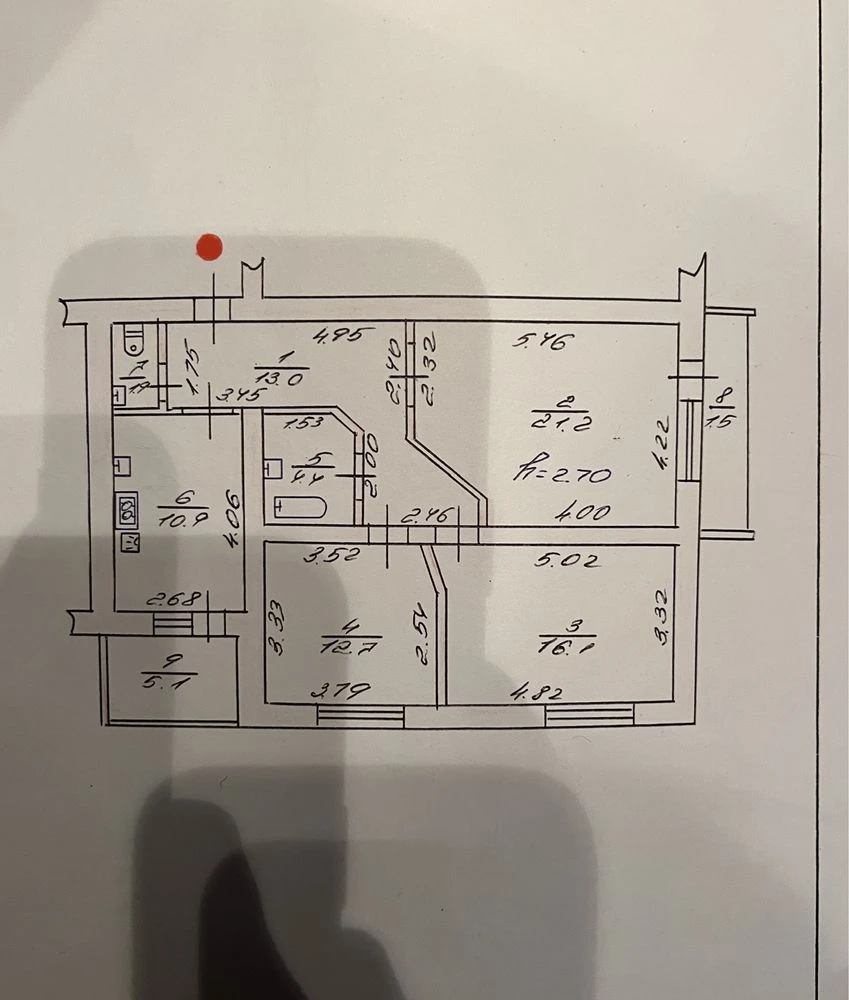 3-room apartment for sale