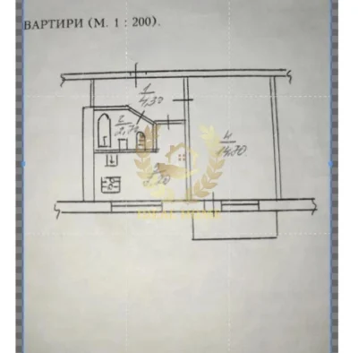 Продажа однокомнатной квартиры на улице Вацлава Гавела