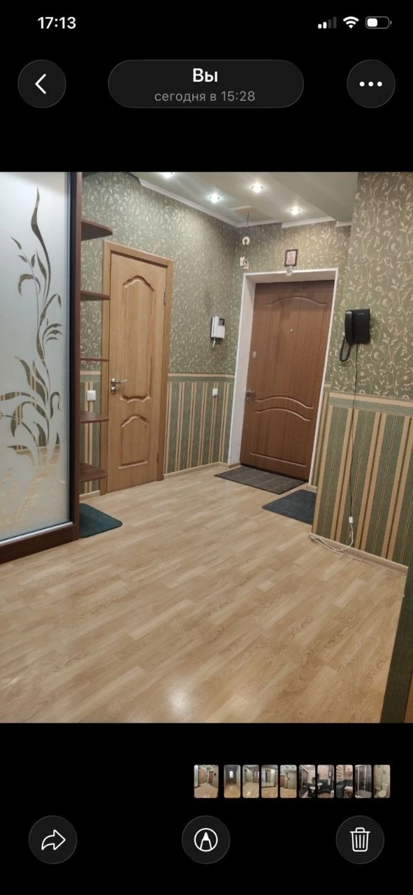 For sale, two-bedroom apartment in Kyiv, Obolon district