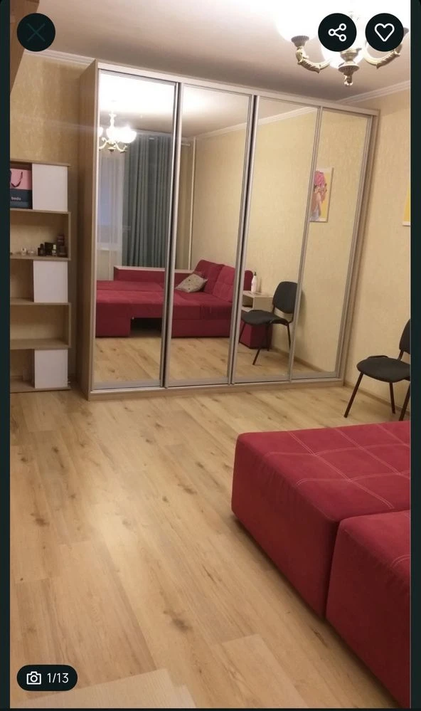 Затишна 1-к квартира 39 м² | вул. В. Стуса | Теплий будинок