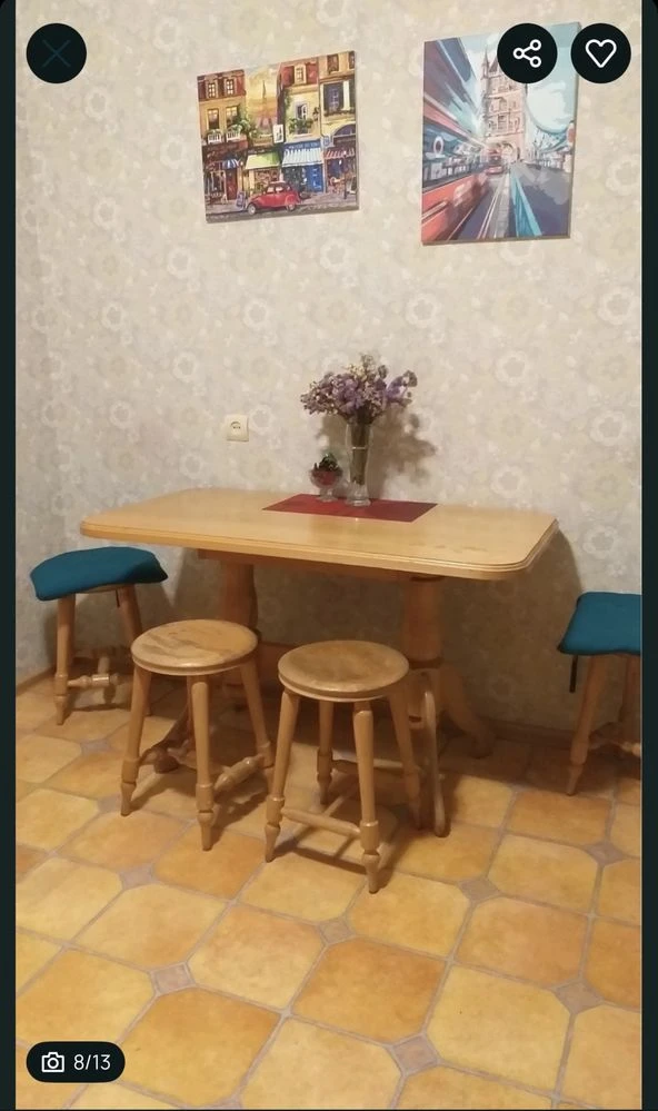 Затишна 1-к квартира 39 м² | вул. В. Стуса | Теплий будинок