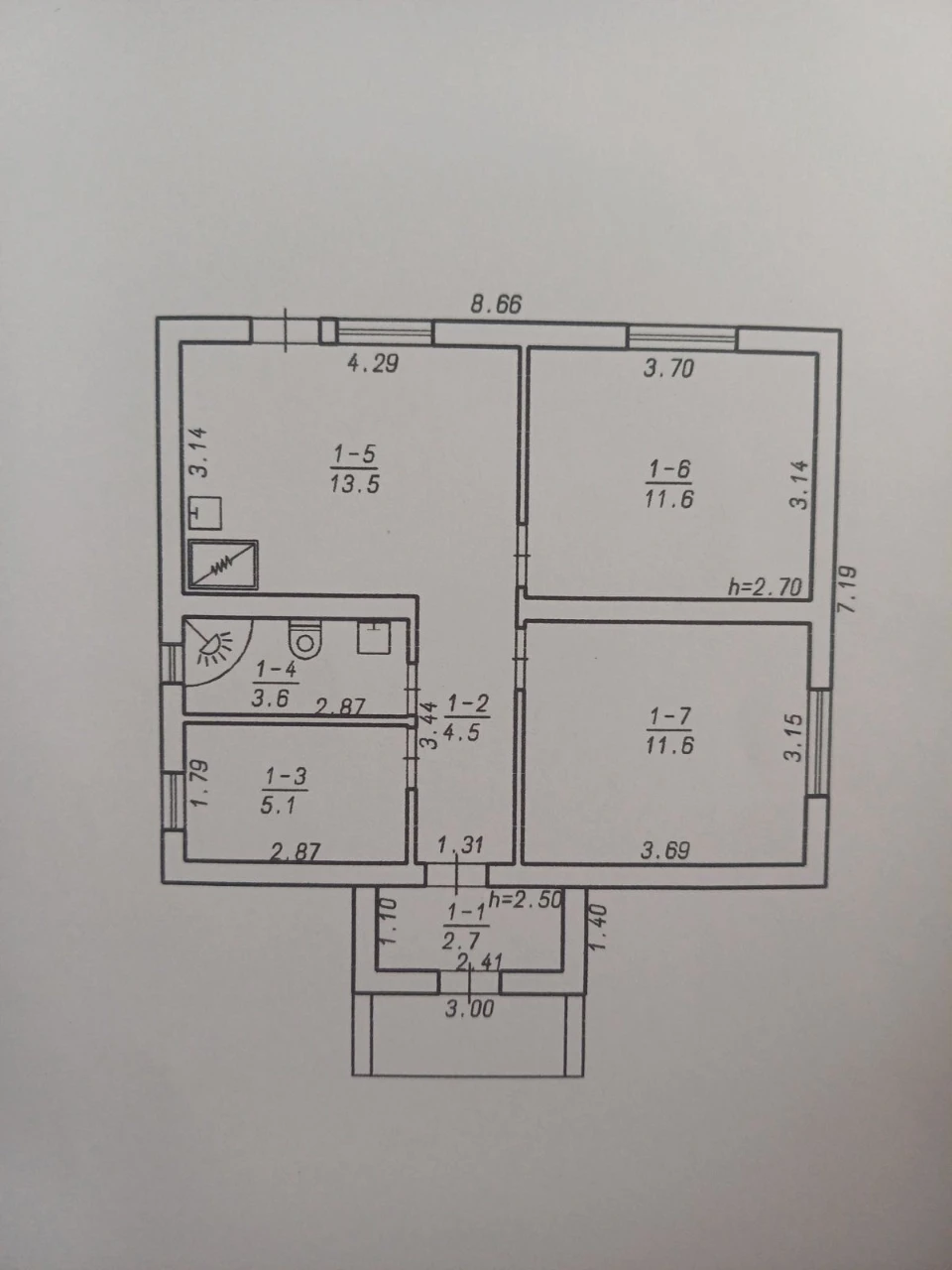 House in Lesnovo, Renovated, R022