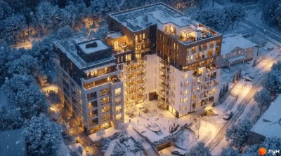 Продаж 1-кімнатного квартири з балконом, вид на парк, ЖК «Венглінський»