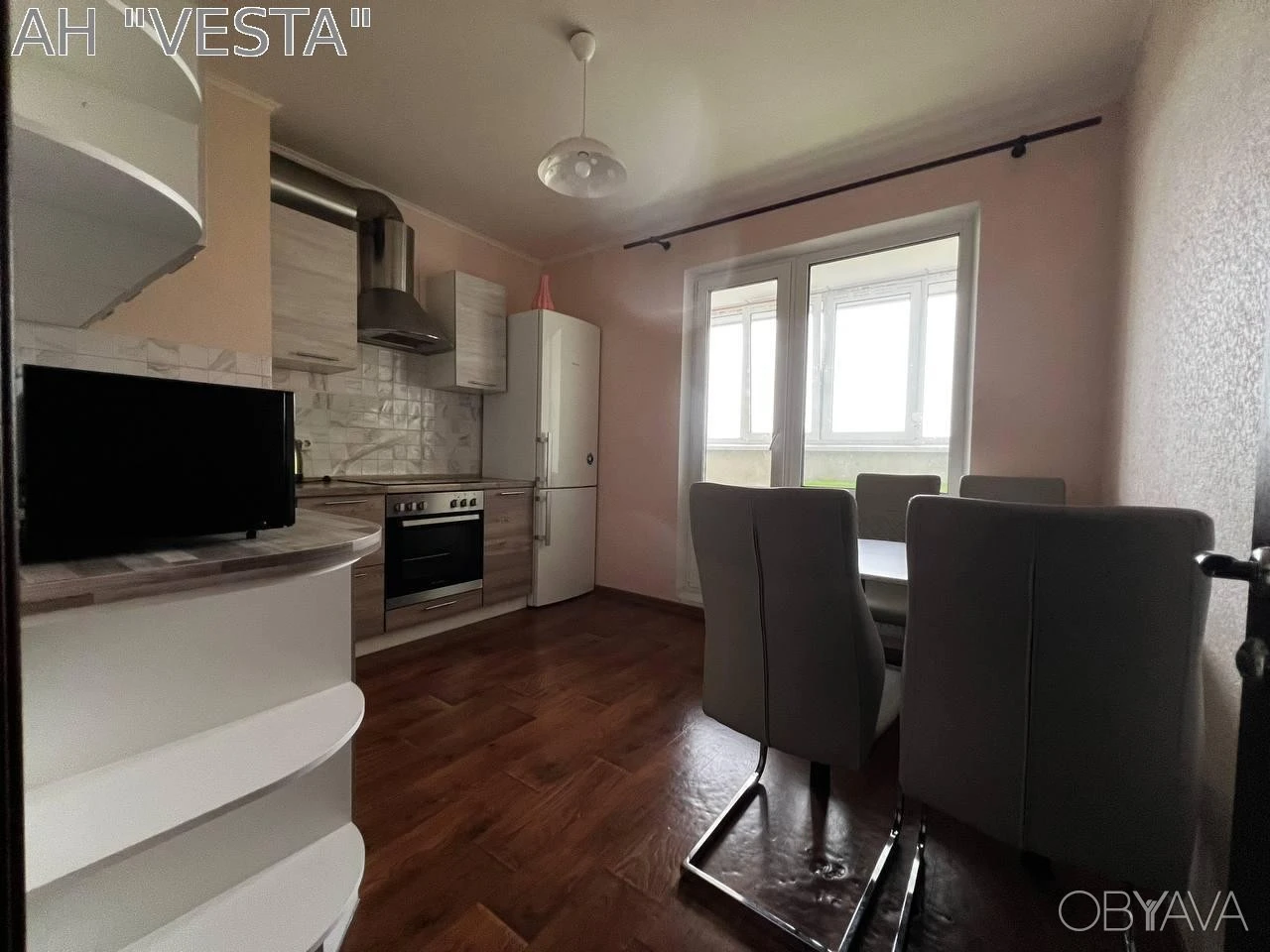 Однокомнатная квартира, 50 м².