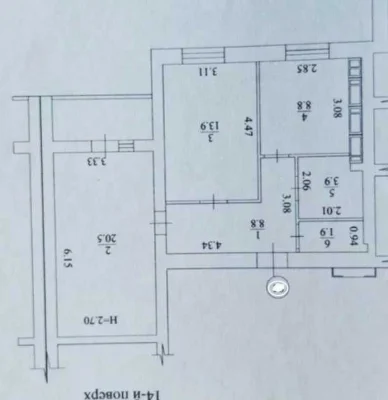 ЛУЧШАЯ ЦЕНА ‼️СРОЧНО ‼️Продам 2к квартиру 61м² ЖК Левада-2