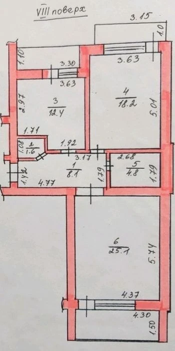 2-room apartment for sale, MZHK Internationalist
