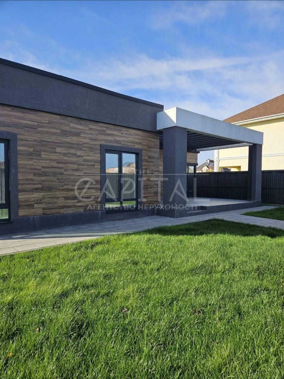 Stylish one-story house 155 m² in a private gated community "Selek"