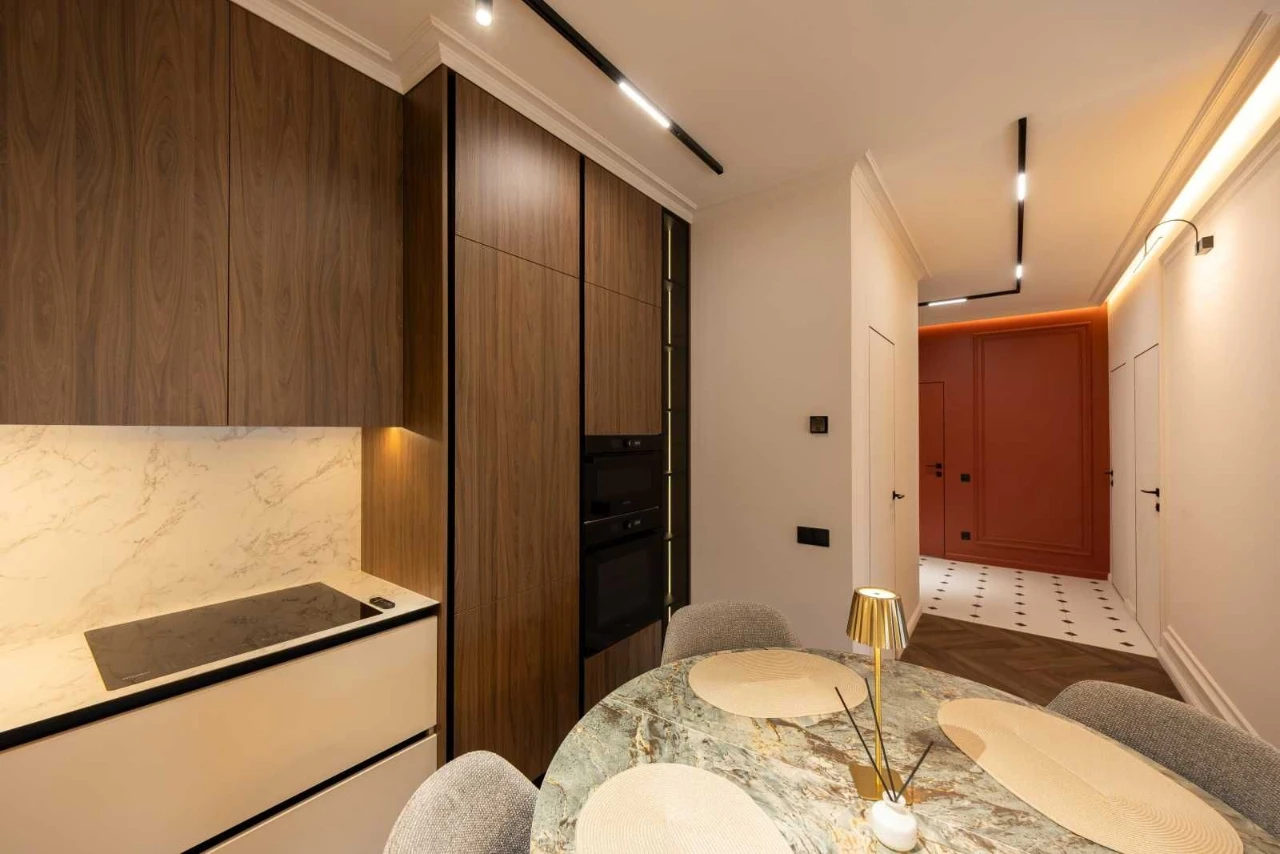 2-bedroom apartment 68.1 sq m with renovation | PARKLAND residential complex | New