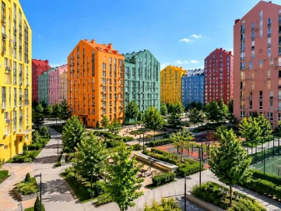 Apartment. Sobornosti Avenue, Kyiv