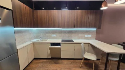 Rent 1-bedroom apartment renovated in the center of Kyiv in the Victory residential complex