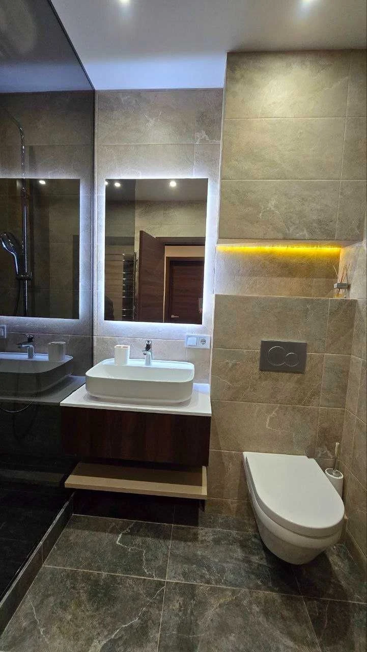 Rent 1-bedroom apartment renovated in the center of Kyiv in the Victory residential complex