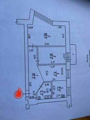 У продажу трикімнатна квартира з ідеальним плануванням