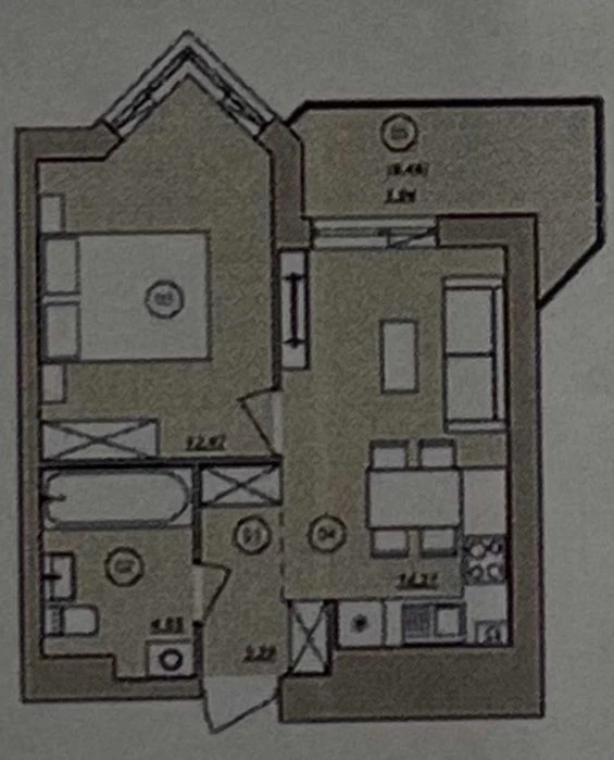 Продам 1к квартиру Вишенька (8340)
