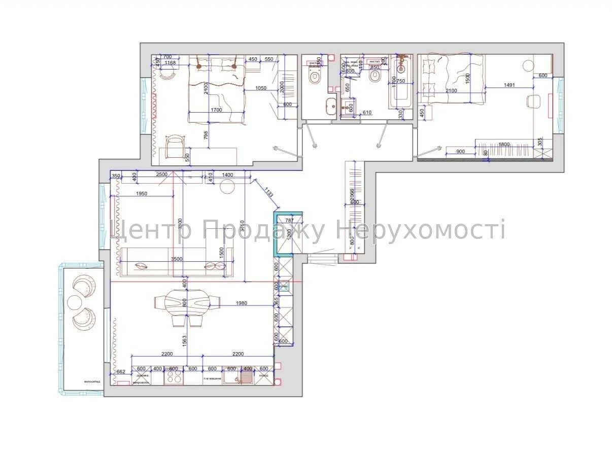 Продаж 3-кімн. квартири, 87 м², 22/25 пов, ЖК Паркові озера,