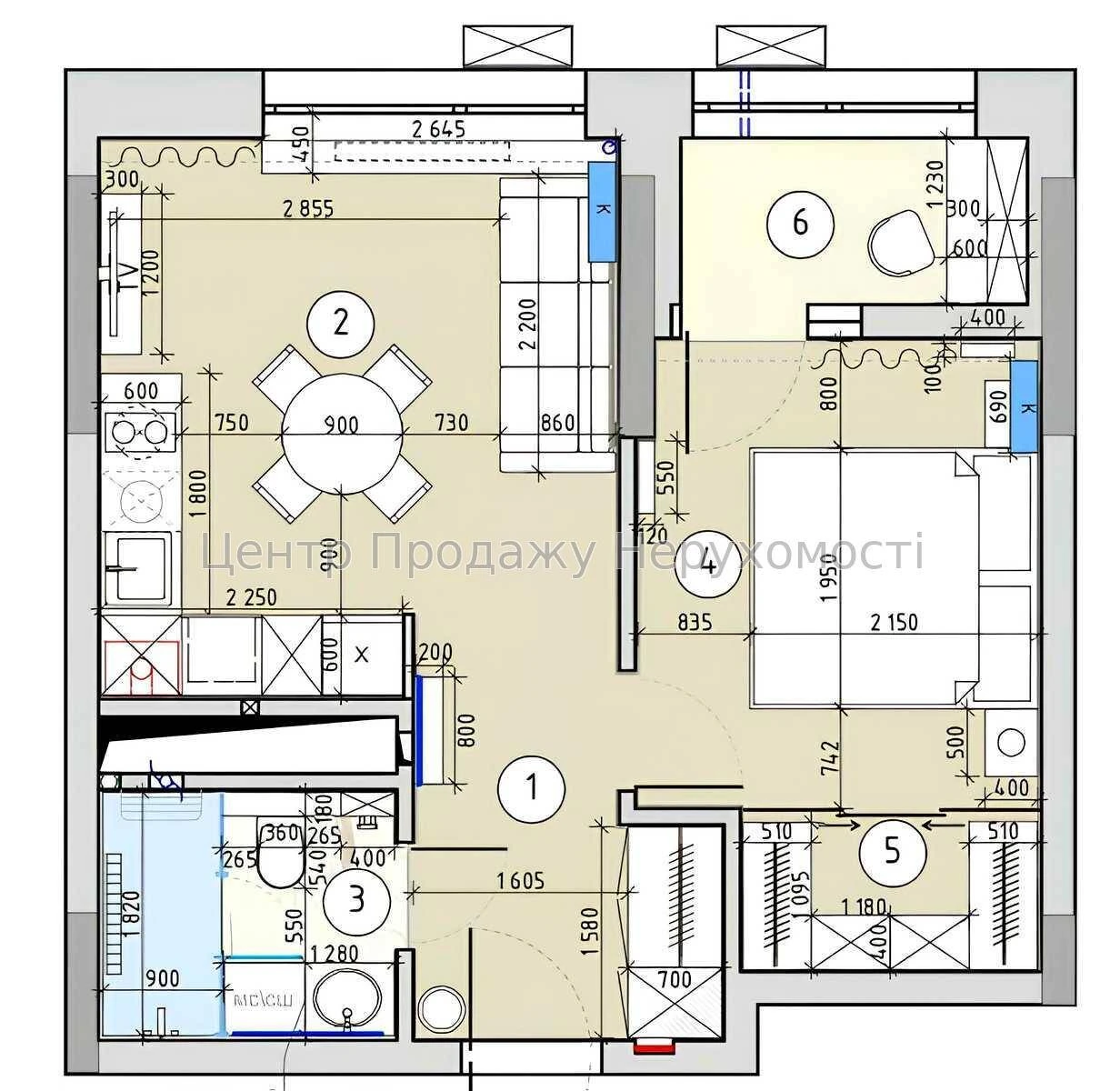 Продаж 2-кімн. квартири 43м² в ЖК Time, Київ, 13/25 пов. Від