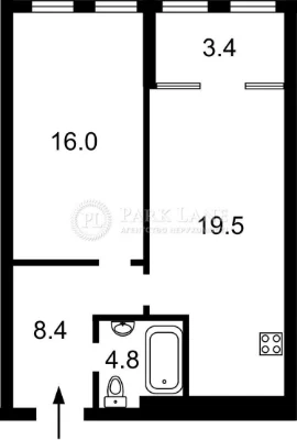 Продаж 2 кімн ЖК Manhattan City, Вид на Берестейський проспе