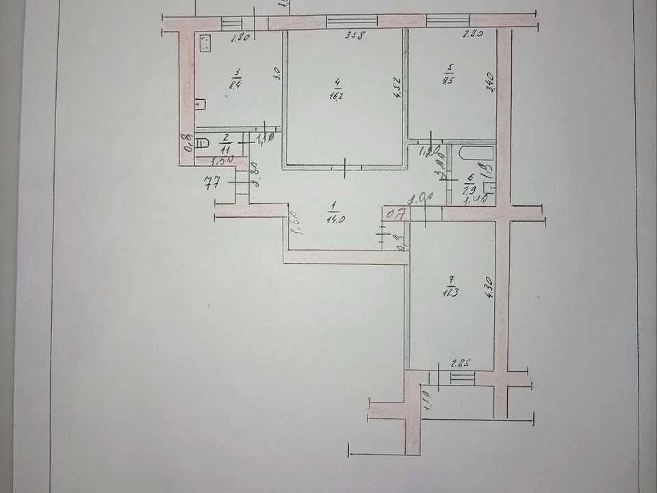 Квартира. Житомир, Героїв Десантників вул.