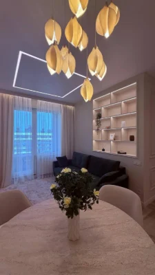 Продам 2 кім квартири з ремонтом ЖК Атмосфера та видом на мо