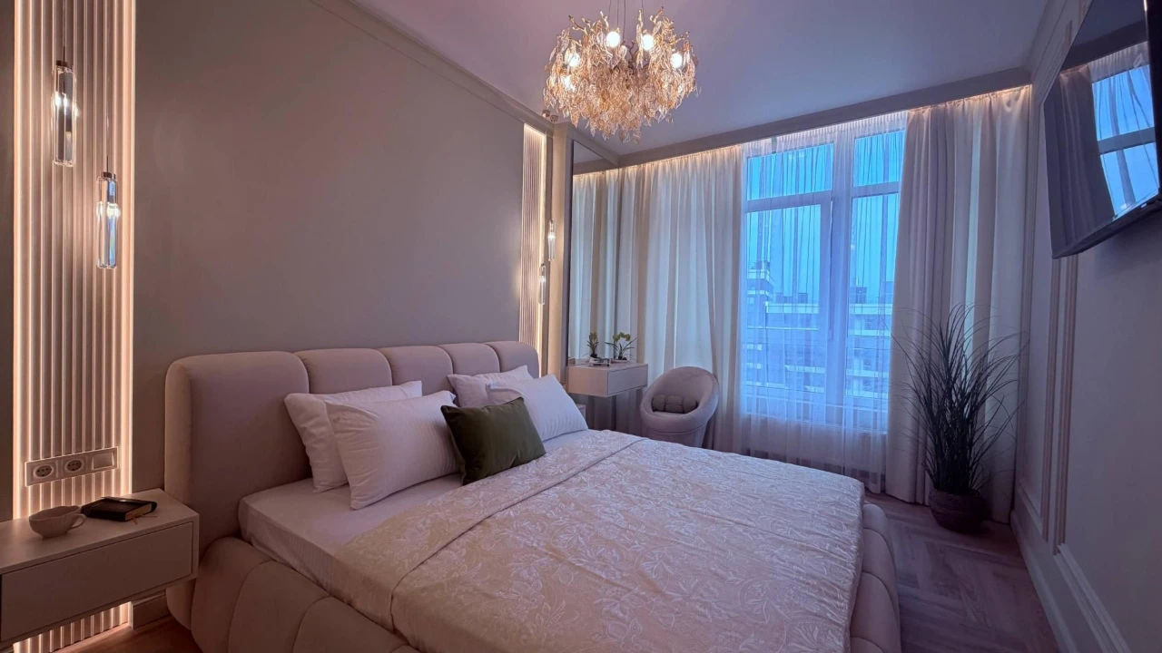 Продам 2 кім квартири з ремонтом ЖК Атмосфера та видом на мо