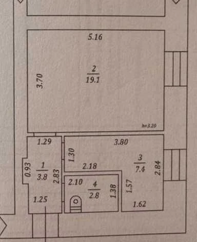 1-кімнатна квартира, 1 Застава, Хаджибейський район