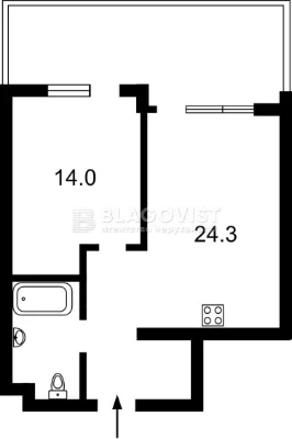 Продаж 1к | Кухня-вітальня + спальня + кабінет | UNIT Home |