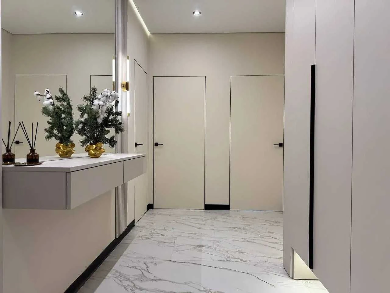 Two-room apartment in the "Lipki" residential complex