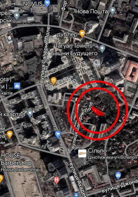 House in the CENTER of KYIV, unique quiet and cozy location in