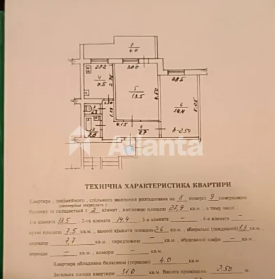 Apartment for sale in Sykhove
