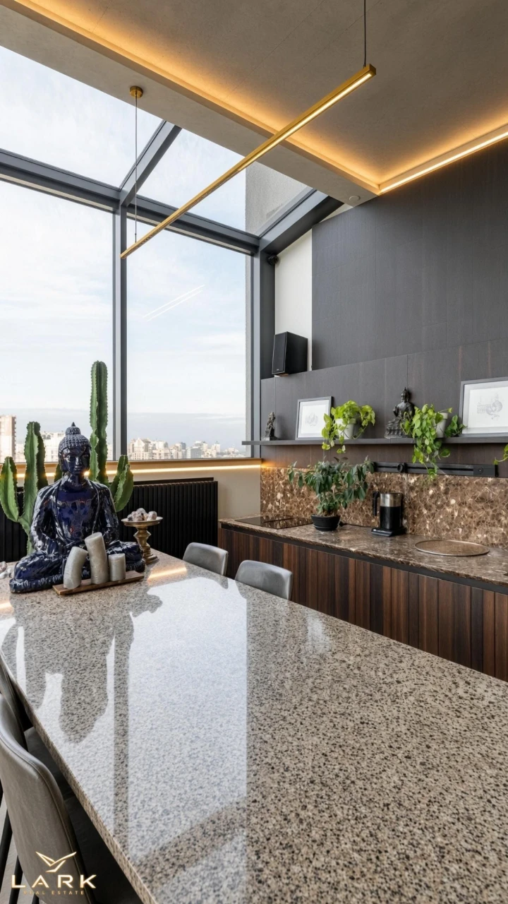 Exclusive penthouse with terrace for sale in the AuRoom complex | Center