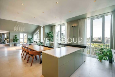 Penthouse with a private terrace in the "Kwartet" residential complex