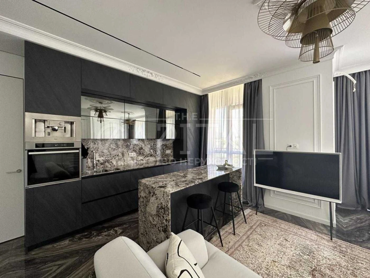 Apartment for sale with a terrace in the Greenville residential complex in the Pechersk district, 115 sq m