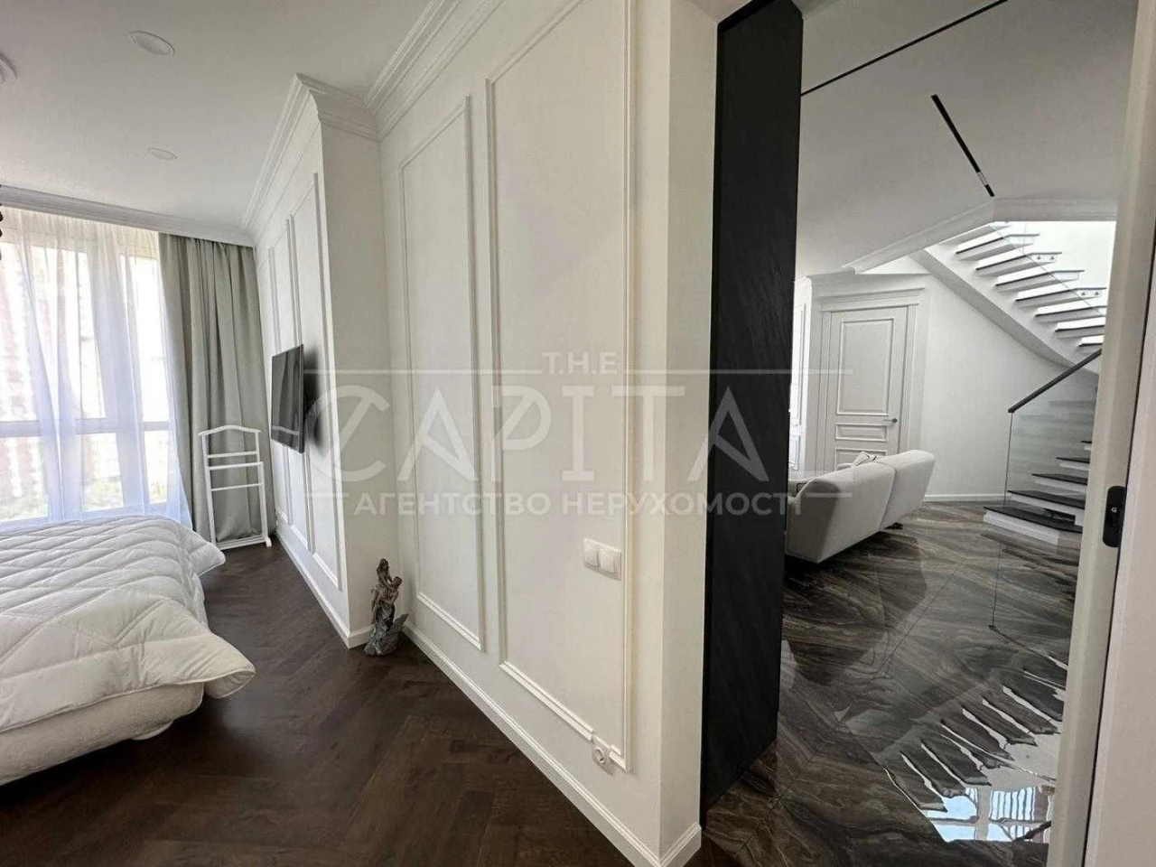 Apartment for sale with a terrace in the Greenville residential complex in the Pechersk district, 115 sq m