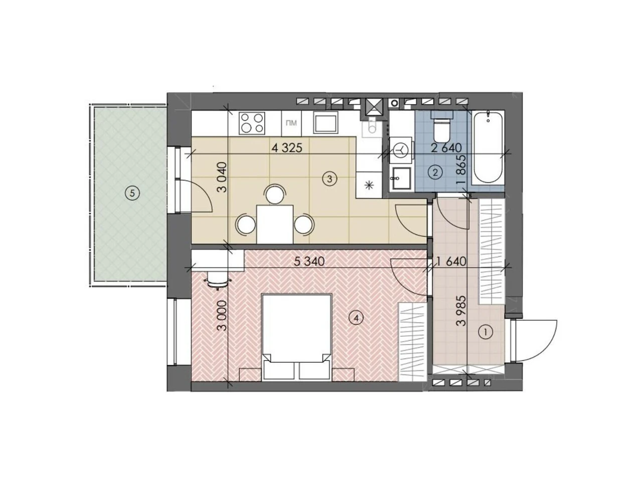 Apartment for Sale: Nova Koreя