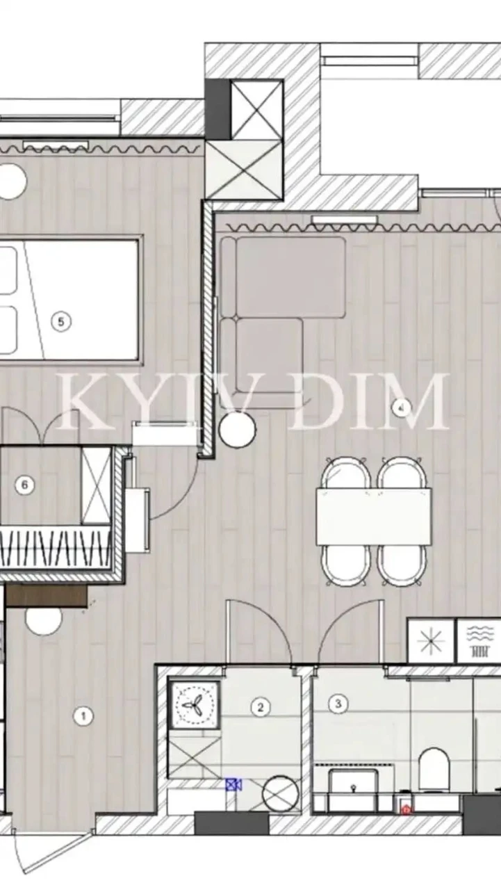 Продаж 1-к квартири, ЖК Crystal Park Tower, Шевченківський р