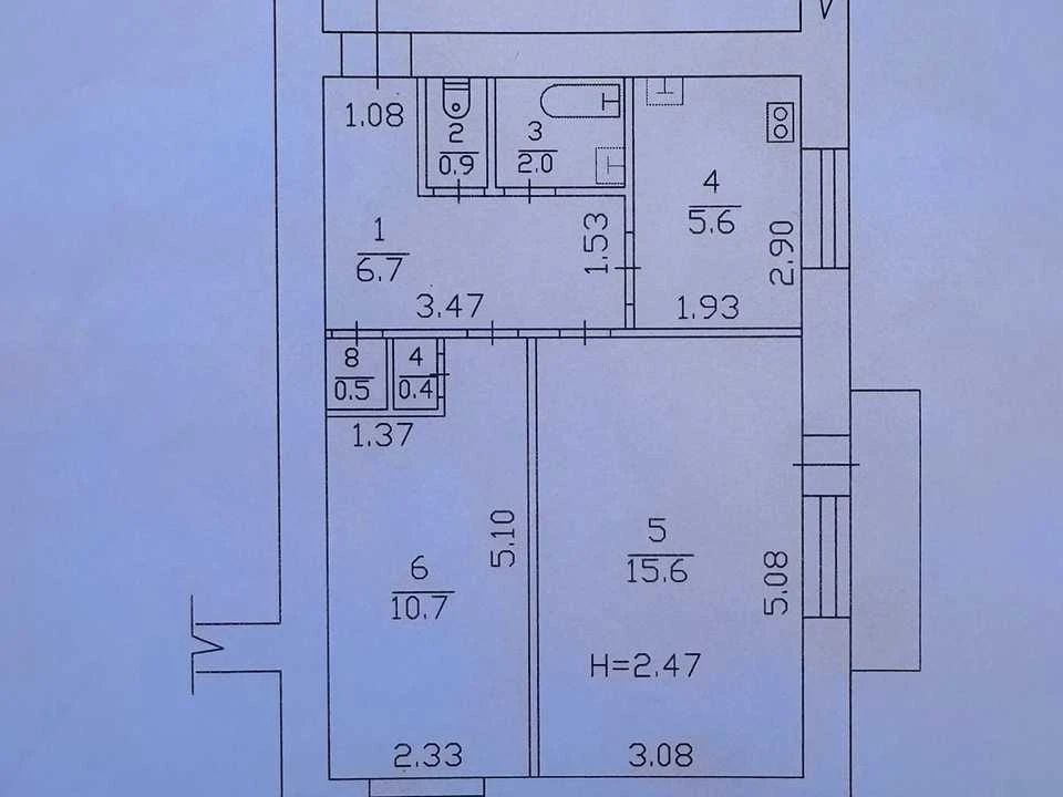 Квартира. Харків, 23 Серпня пров.